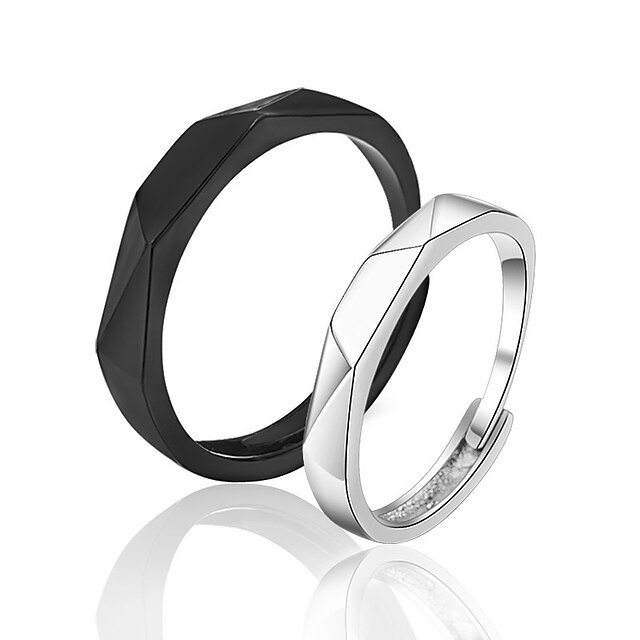  1pc Ring Women's Couple's Street Gift Daily Classic Alloy Joy