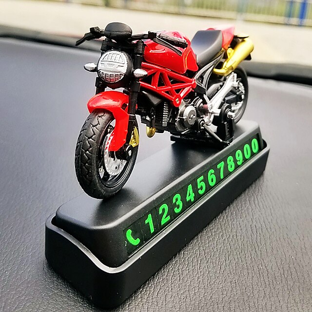 Consumer Electronics Automotive | StarFire Car Telephone License Plate Motorcycle Interior Decoration Personality Ornaments Auto