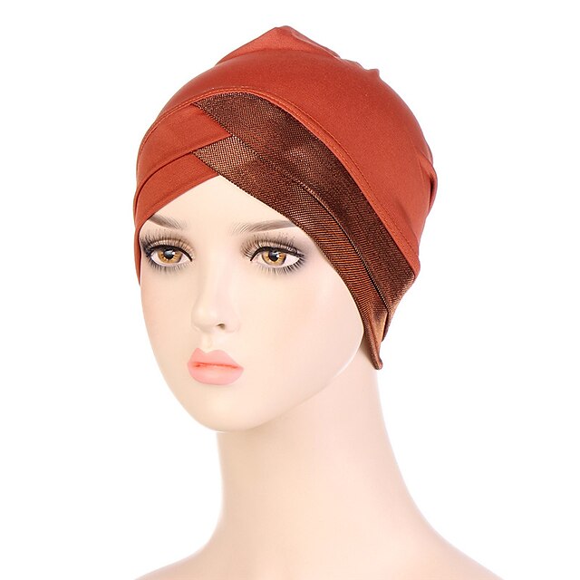 Shoes & Bags Fashion Accessories | 1 pcs Womens Boho Turban Home Daily Solid / Plain Color - WJ38007