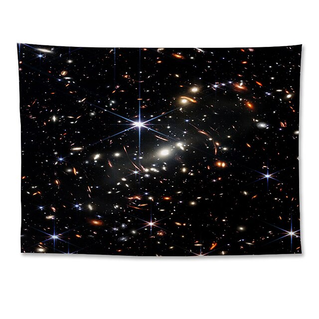 Home & Garden Home Decor | Galaxy Wall Tapestry Art Decor Blanket Curtain Infrared Image of The Distant Universe Hanging Home Be