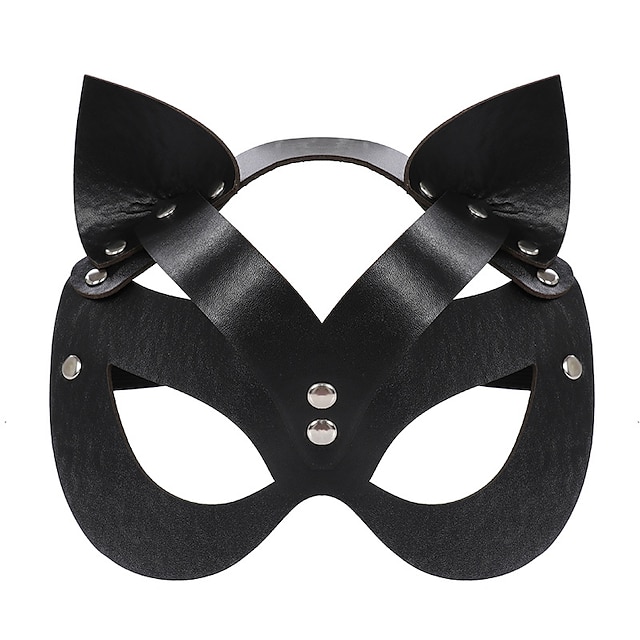  Punk & Gothic Masker Kat Voor heren Dames Halloween Carnaval Halloween Maskerade Masker