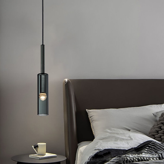  10cm led colgante línea de luz diseño formas geométricas metal estilo vintage estilo moderno clásico moderno estilo nórdico 85-265v