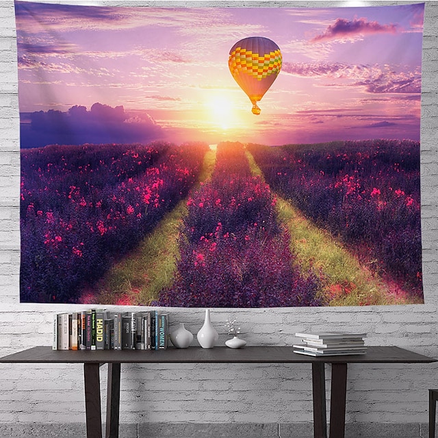 Home & Garden Home Decor | Lavender Wall Tapestry Art Decor Blanket Curtain Hanging Home Bedroom Living Room Decoration Polyeste