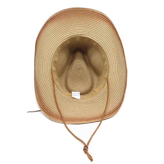 Shoes & Bags Fashion Accessories | 1 pcs Summer Western Cowboy Hat Men Women New Fashion Outdoor Beach Sun Caps Straw Hat Sombre