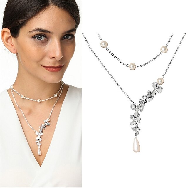 Shoes & Bags Fashion Accessories | 1pc Necklace For Womens Sport Formal Engagement Alloy Classic Pear - UR63421