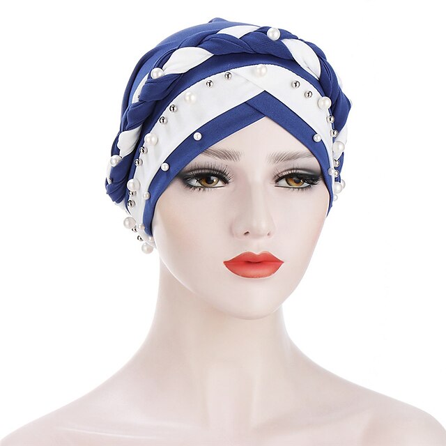 Shoes & Bags Fashion Accessories | 1 pcs Womens Retro Turban Party / Evening Daily Solid / Plain Color - NU66973