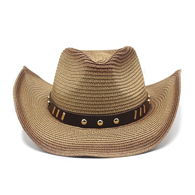 Shoes & Bags Fashion Accessories | 1 pcs Summer Western Cowboy Hat Men Women New Fashion Outdoor Beach Sun Caps Straw Hat Sombre