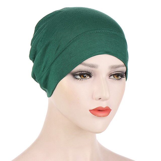 Shoes & Bags Fashion Accessories | Fashion Multi Color Muslim Underscarf Women Soft Hijab Solid Scarf Turbans Head For Women Cap