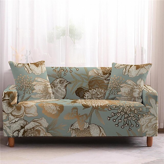 Home & Garden Home Textiles | Stretch Sofa Cover Slipcover Elastic Sectional Couch Armchair Loveseat 4 Or 3 Seater L Shape Soft 