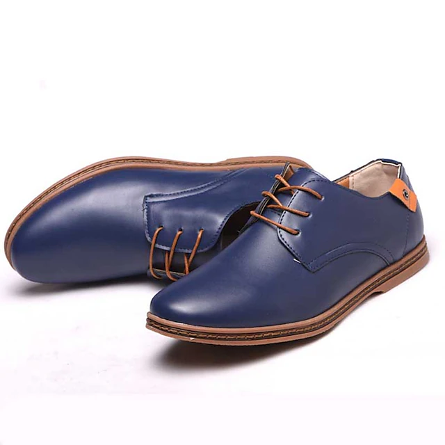Casual Round Toe Shoesmen Men's Work Shoes Single Shoes 38-48 Size Men's Leather Shoes Cross-Border E-Commerce 7
