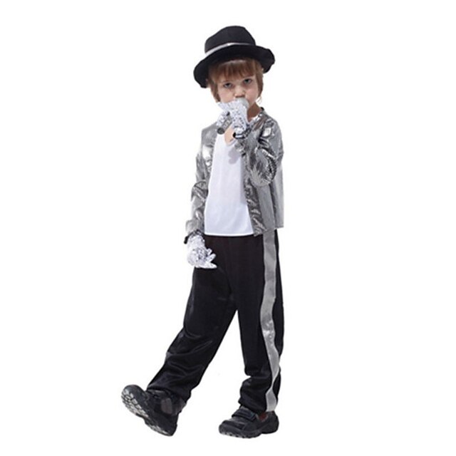 Baby & Kids Boys Clothing | Kids Boys Clothing Set 4 Pieces Long Sleeve Gray Color Block Patchwork Vacation Cosplay Costumes Coo