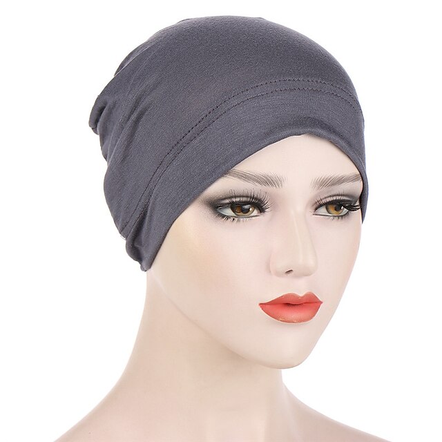 Shoes & Bags Fashion Accessories | Fashion Multi Color Muslim Underscarf Women Soft Hijab Solid Scarf Turbans Head For Women Cap