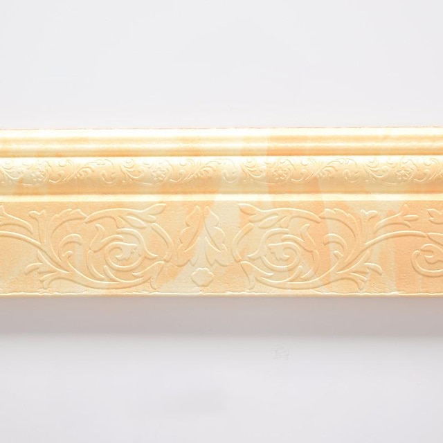  enfärgad tapet kantlinje midja bottenplatta peeling and stick självhäftande pvc/vinyl modern vattentät väggdekal för rum 230*10cm