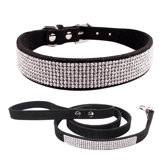 Haustierhalsband Strass Hundehalsband Schriftzug Namensschild Hundehalsband Anti-verlorener abnehmbarer Blumen-Katzenschal