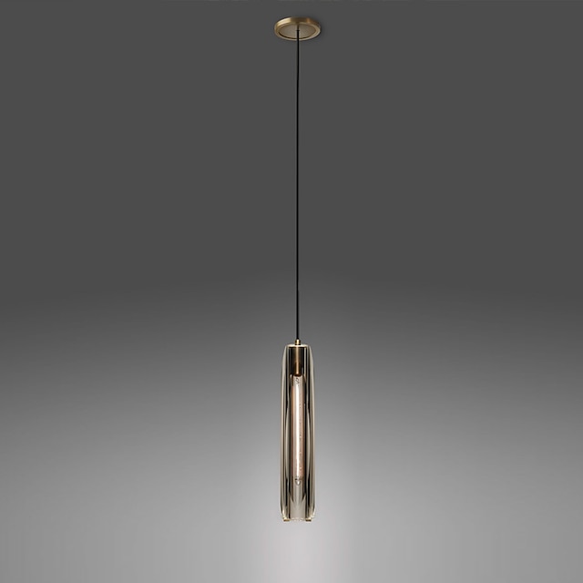  8cm hanger lantaarn ontwerp lijn ontwerp geometrische vormen hanglamp koper artistieke stijl moderne stijl stijlvol messing artistiek modern 85-265v