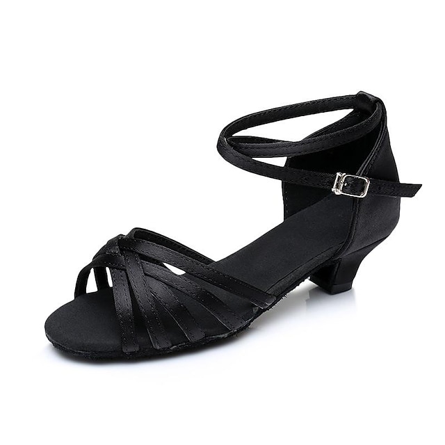 Women's Latin Dance Shoes Dance Shoes Stage Indoor ChaCha Basic Heel