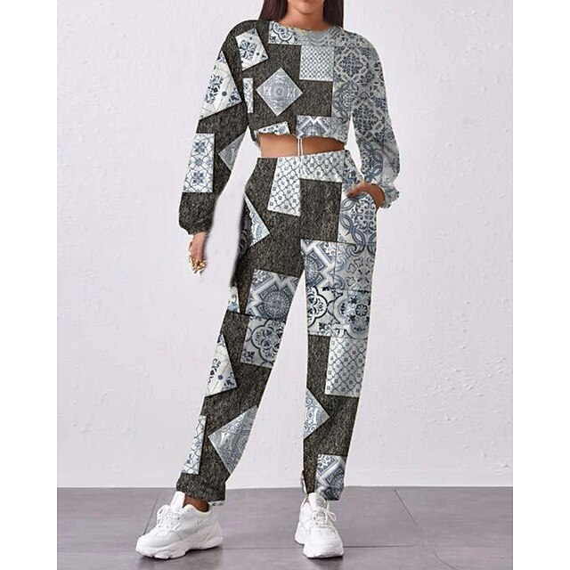 Sports & Outdoors Running, Jogging & Walking | Womens 2 Piece Tracksuit Sweatsuit Athletic Athleisure 2pcs Long Sleeve Breathabl