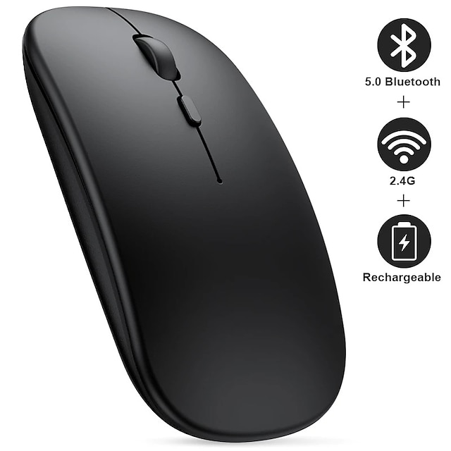  mysz bezprzewodowa bluetooth mysz komputerowa mysz z akumulatorem usb bezprzewodowa cicha mysz optyczna mysz do gier do laptopa ipad telefon komórkowy;