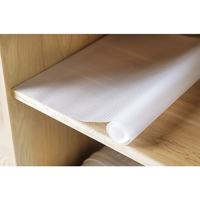 Home & Garden Home Textiles | Non-Slip Shelf Liner, EVA Kitchen Liner, Non-Adhesive Liner, Original Smooth Shelf Liner, Durable 