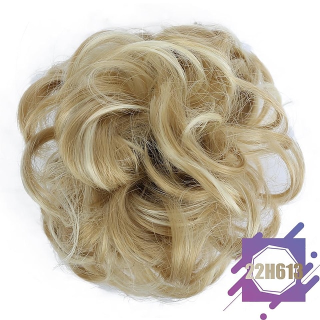  european and american style wig hair ring ball head female simulation wig hair accessories natural flower bud head wig hair bag factory wholesale