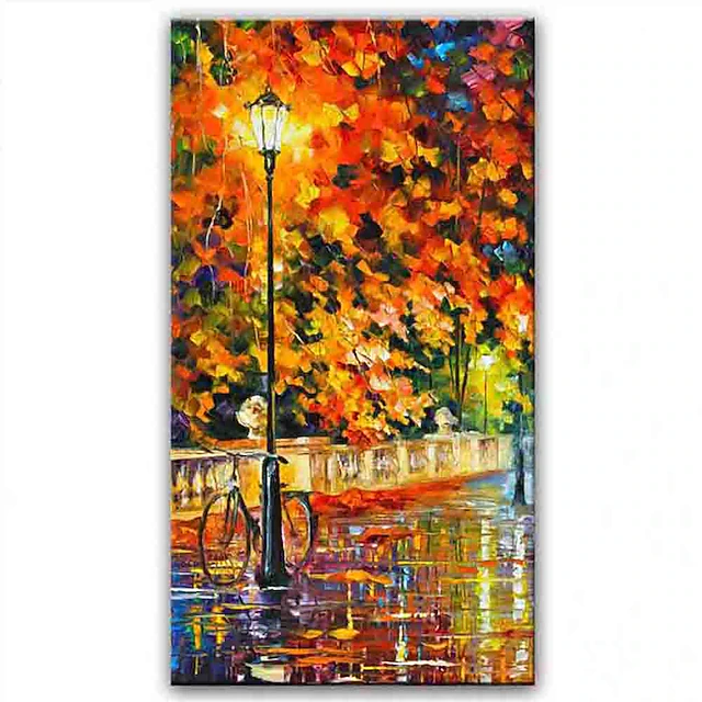 Abstraktes Ölgemälde Leinwand - Streetstyle Graffiti Wandbild 70x100cm