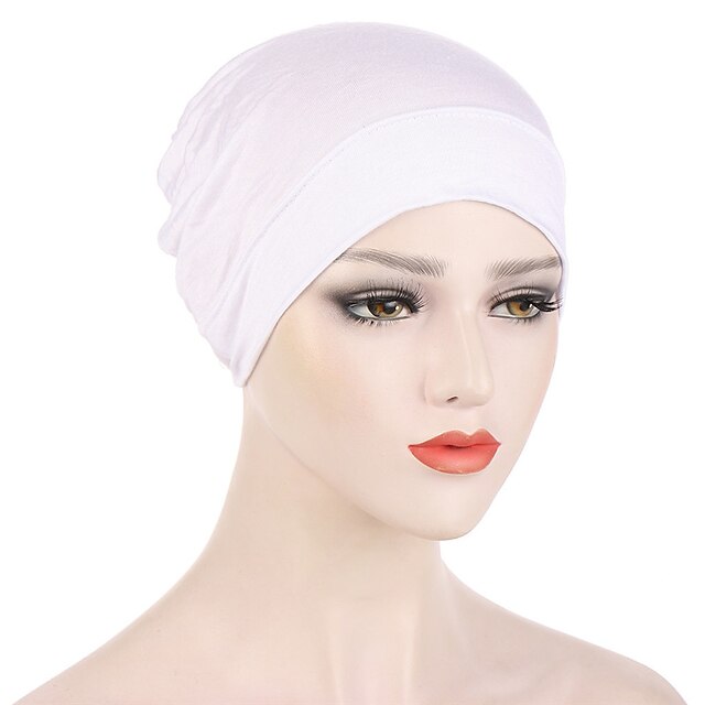 Shoes & Bags Fashion Accessories | Fashion Multi Color Muslim Underscarf Women Soft Hijab Solid Scarf Turbans Head For Women Cap