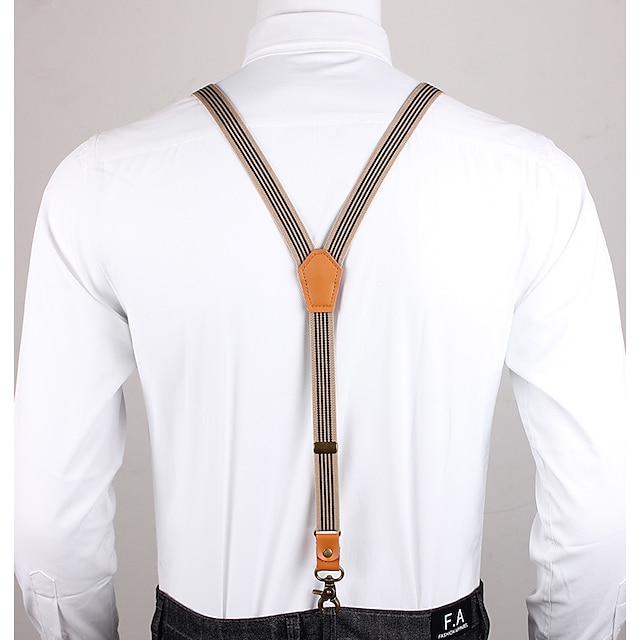 Retro Vintage Roaring 20s 1920s Suspenders The Great Gatsby Gangster