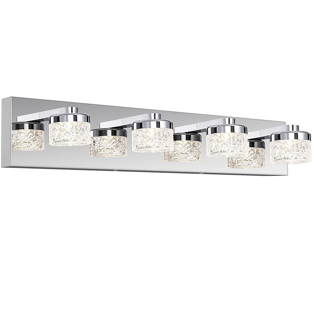  7w תאורת קיר מקורה led מודרנית אורות יהירות סלון חדר שינה אור קיר ברזל