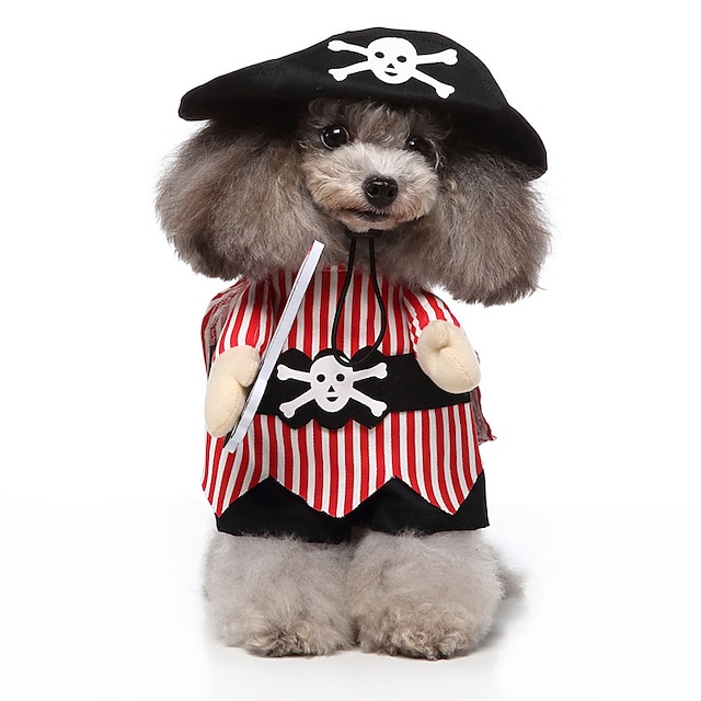 Dog Festival Costume,Dog Knife Pirate Costume Pirate Fashion Funny ...