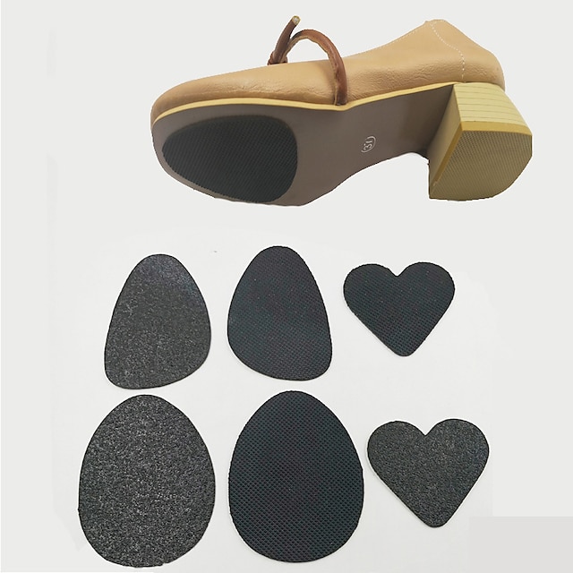  patins de chaussures antidérapants pour femme protection en caoutchouc antidérapant mariage / décontracté / quotidien 1 / 2 / 3 / 4 --1 paire