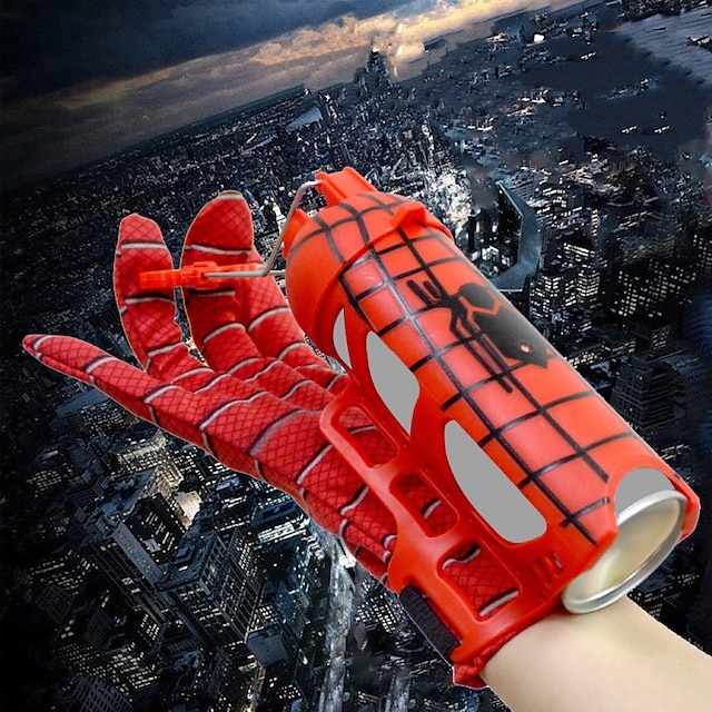  Spider Web Shooters Spider Water Guns Squirt Water Blaster Guns ToyWater Squirt Gloves Swimming Pool Beach Sand Outdoor Water Fighting Play Toys for Boys Girls Adults Funny Halloween Gift