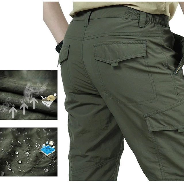 Men's Cargo Pants Hiking Pants Trousers Tactical Pants Military Summer