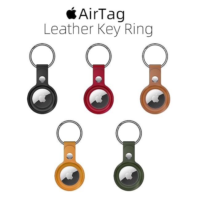 Phones & Accessories Phone Cases & Covers | Phone Case For Apple AirTag AirTag Case AirTag With Keychain Anti-lost Locator Track