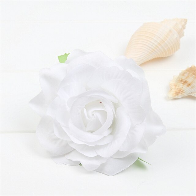  flocage tissu rose pinces à cheveux tissu cheveux accessoires riche rose pinces à cheveux mariage mode fleur pinces à cheveux bord clips
