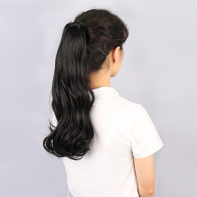 Beauty & Hair Wigs & Hair Pieces | Clip In / On / Drawstring Ponytails Soft / Extended / Bear Claw / Jaw Clip Synthetic Hair Hai