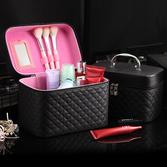 Home & Garden Home Decor | Multifunctional Cosmetic Bag Large-capacity Female Portable Layer Small Simple Box Portable - ME99039