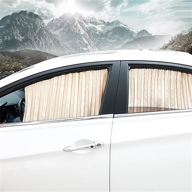  tendina magnetica per otturatore per auto per parasole per auto, protezione solare per finestrini laterali, accessori estivi per auto