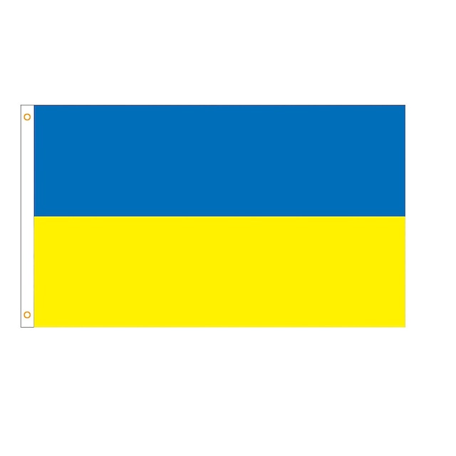  ukrajinská vlajka 90*150cm vlajka ukrajina pozadí látka ukrajinská vlajka