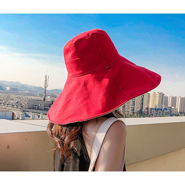 Sun Hat Hiking Hat Wide Brim Summer Outdoor Sunscreen Breathable Sweat wicking Hat 15cm double