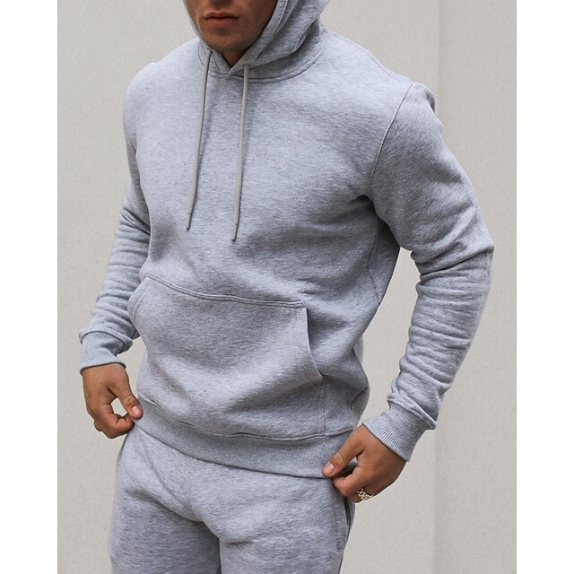 Sports & Outdoors Running, Jogging & Walking | Mens 2 Piece Tracksuit Sweatsuit Athletic Athleisure 2pcs Long Sleeve Breathable 