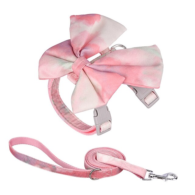  Bow Cat Traction Rope Adjustable I-shaped Chest Strap To Prevent Break Free And Go Out Special Cat Cat Rope