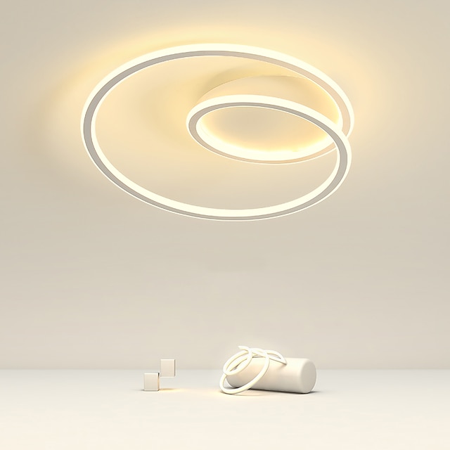  40cm Dimmable Ceiling Lights Aluminum Painted Finishes Modern Nordic Style 220-240V
