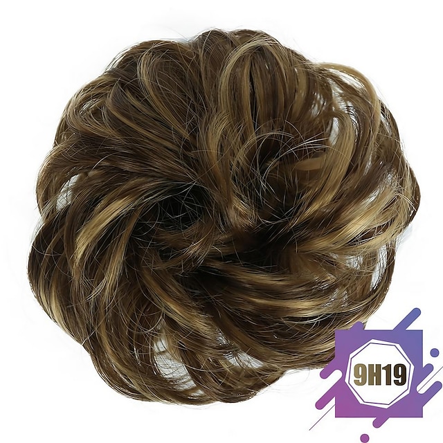  usine Vente en gros commerce extérieur approvisionnement moelleux cheveux anneau perruque rotule tête corde fibre chimique cheveux anneau perruque cheveux anneau