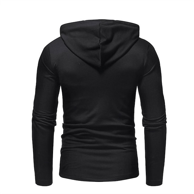 Mens Clothing Mens Hoodies & Sweatshirts | Mens Hoodie Pullover Hoodie Sweatshirt Solid Color Front Pocket Casual Daily Holiday 