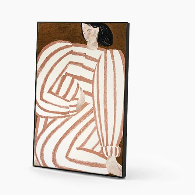 Handmade Hand Painted Oil Painting Wall Art Modern Abstract Women Decoration Home Decoration Decor Canvas Paintingfor Living Room 7