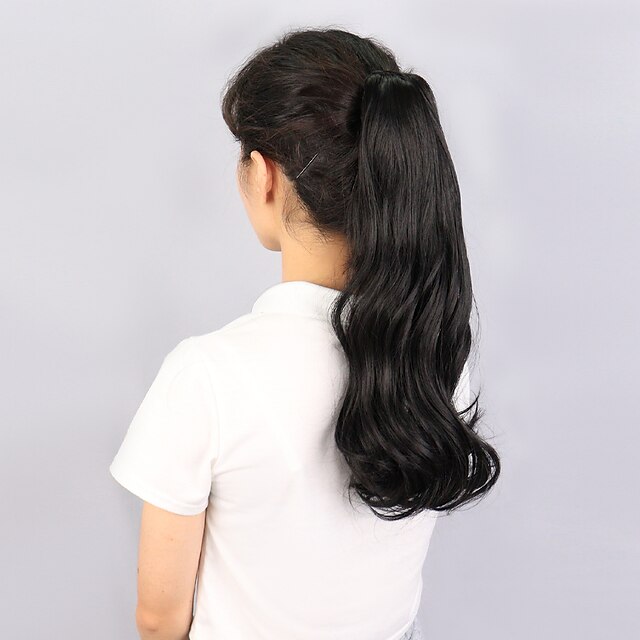 Beauty & Hair Wigs & Hair Pieces | Clip In / On / Drawstring Ponytails Soft / Extended / Bear Claw / Jaw Clip Synthetic Hair Hai