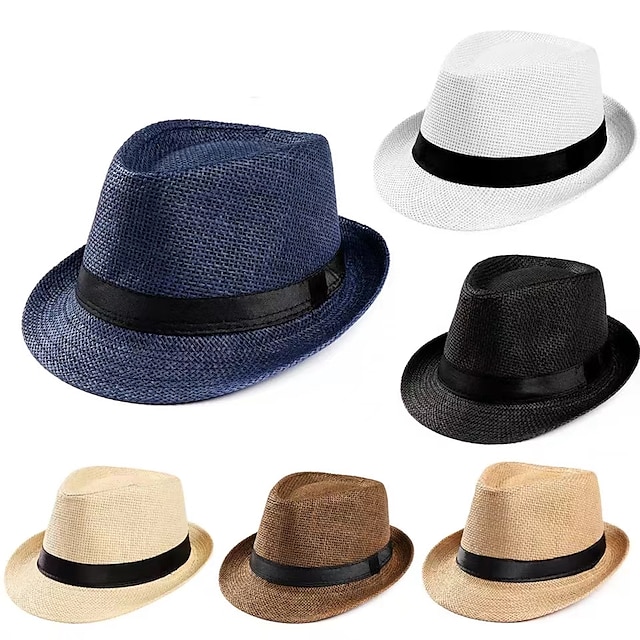  قبعات رعاة البقر النسائية الأساسية القبعات الغربية الفرقة السوداء
