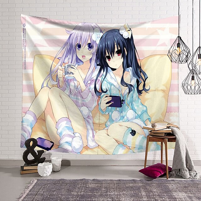 Home & Garden Home Decor | DATE A LIVE Wall Tapestry Art Decor Blanket Curtain Hanging Home Bedroom Living Room Decoration Polye