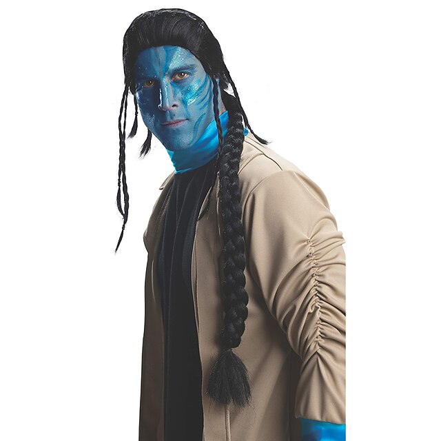 Widow's Peak Wigs Avatar Jake Sully Adult  Wig Halloween Wigs2