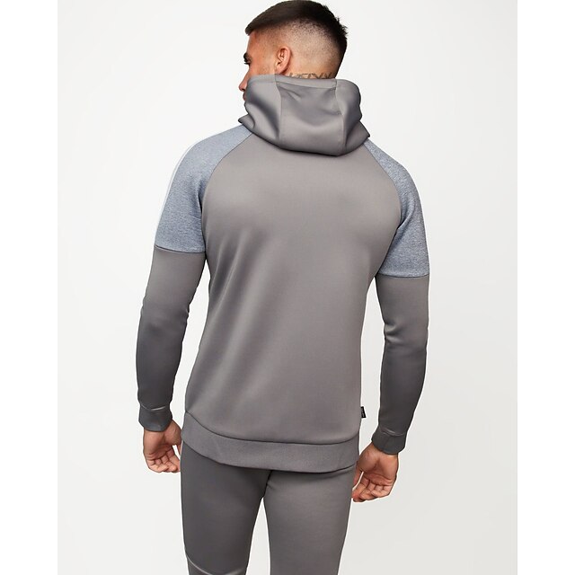 Sports & Outdoors Running, Jogging & Walking | Mens 2 Piece Full Zip Tracksuit Sweatsuit Athletic Athleisure 2pcs Long Sleeve Br